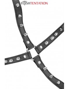 Harnais poitrine à pointes - Fetish Tentation 2