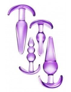 Kit 4 plug anal lilas - Zahara