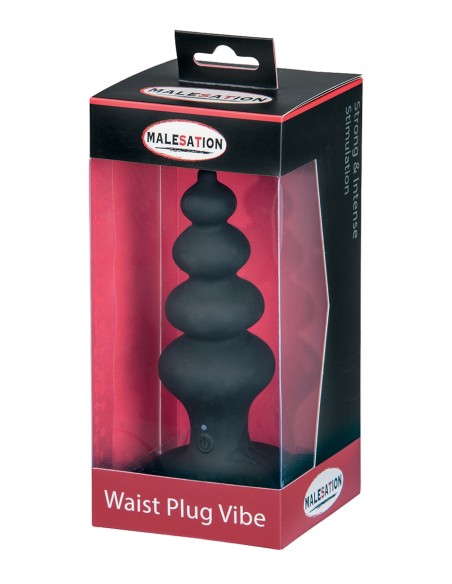 Plug anal Waist vibrant  - Malesation