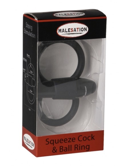 Squeeze Cock & Ball Ring - Malesation