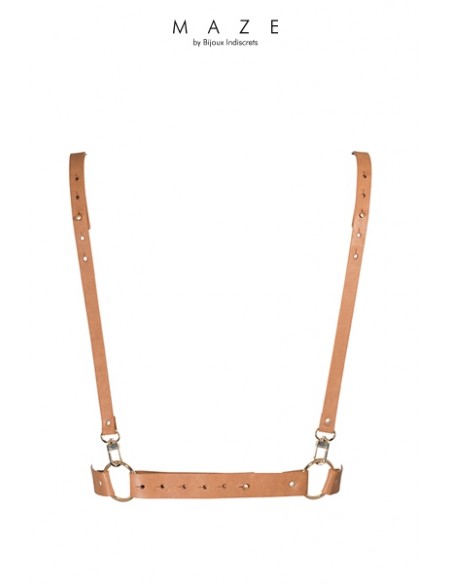 Harnais X marron - Maze