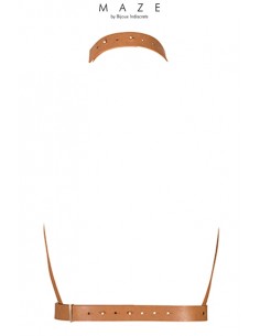 Harnais H marron - Maze 2