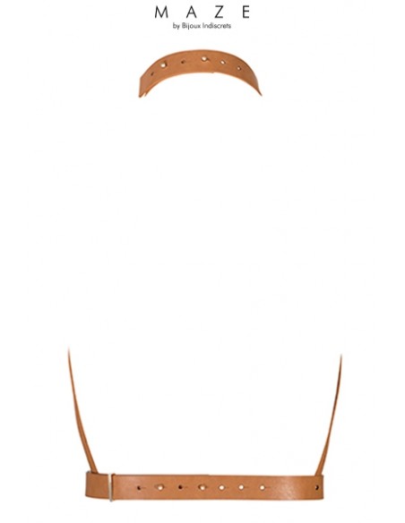 Harnais H marron - Maze