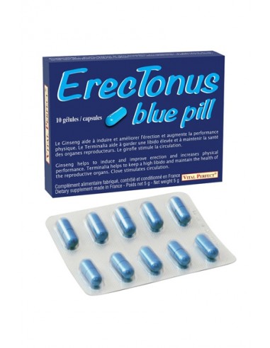 Erectonus Blue Pills (10 gélules)