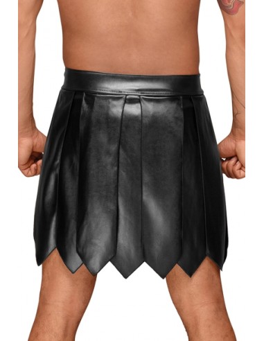 Jupe gladiateur faux cuir H053