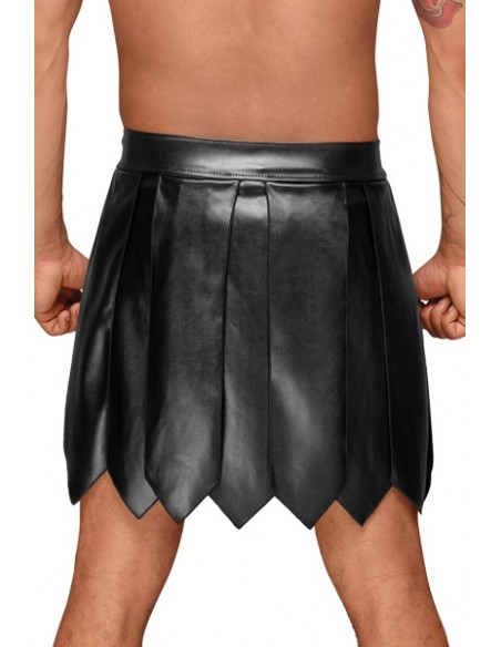 Jupe gladiateur faux cuir H053