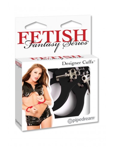 Menottes métal Designer Cuffs - noir 