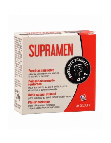 Supramen (20 gélules) - Aphrodisiaque