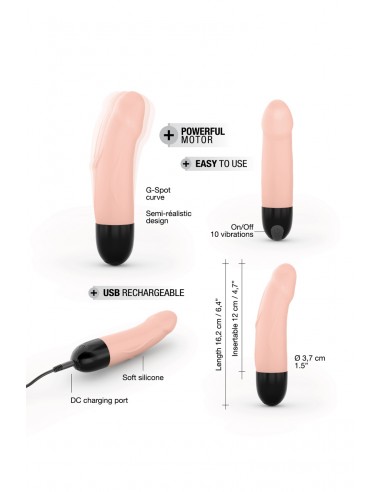 Vibro rechargeable Real Vibration S 2.0 - Dorcel