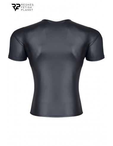 T-shirt wetlook noir - Regnes