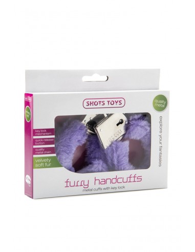 Menottes fourrure Shots - violet
