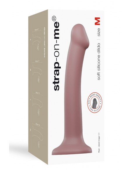 Dildo mono densité vieux rose S - Strap On Me
