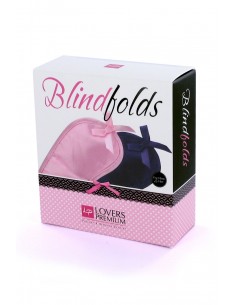 2 Bandeaux rose et noir - Lovers Premium 2