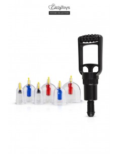 Coffret 6 ventouses Cupping Set - EasyToys Fetish Collection
