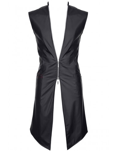 Veste longue sans manche wetlook Marco - Regnes