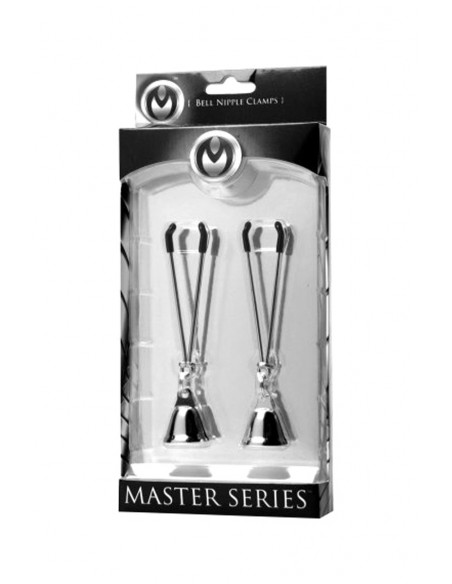 Pinces pour tétons avec clochette