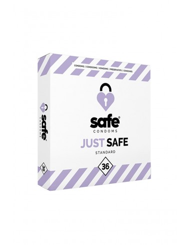 36 préservatifs Just Safe Standard