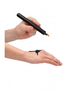 4 bougies SM noires Large - Ouch! 2