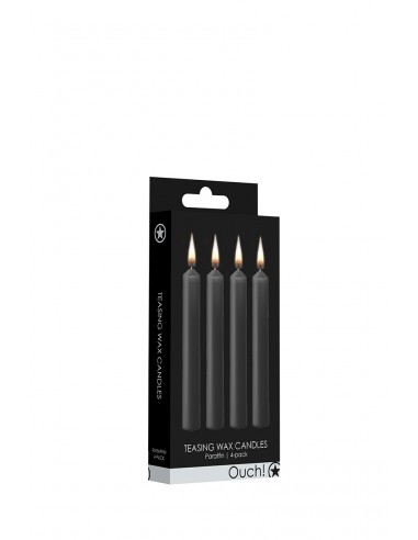 4 bougies SM noires - Ouch!